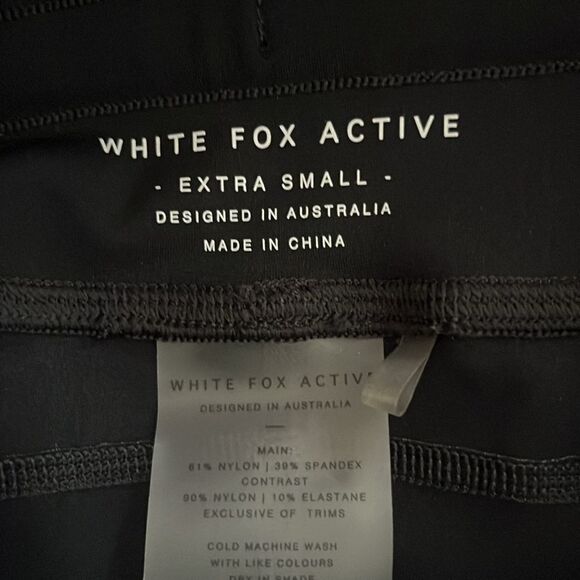 WHITE FOX Active Colourblock Leggings High Waist - Picture 2 of 6